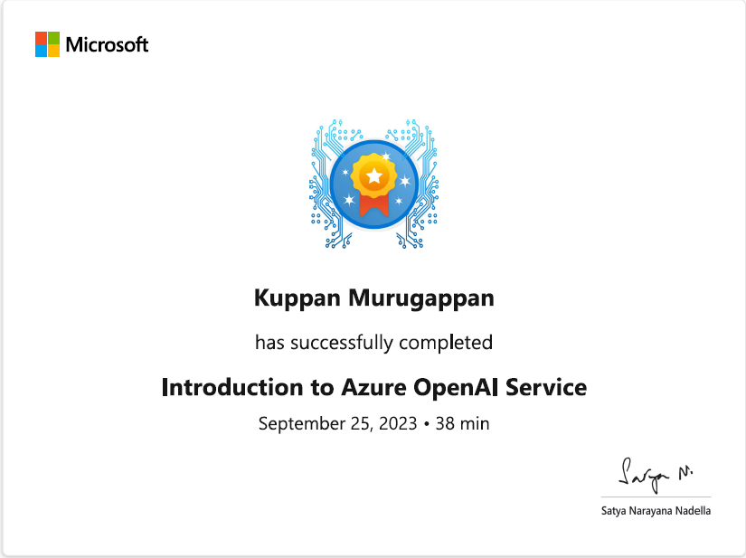 Introduction to Azure OpenAI Service