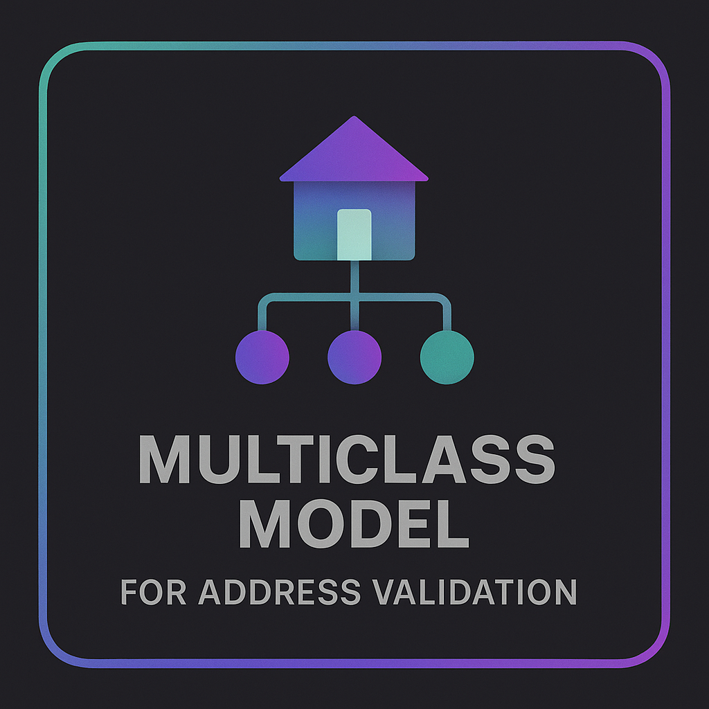 Multiclass Model for Address Validation