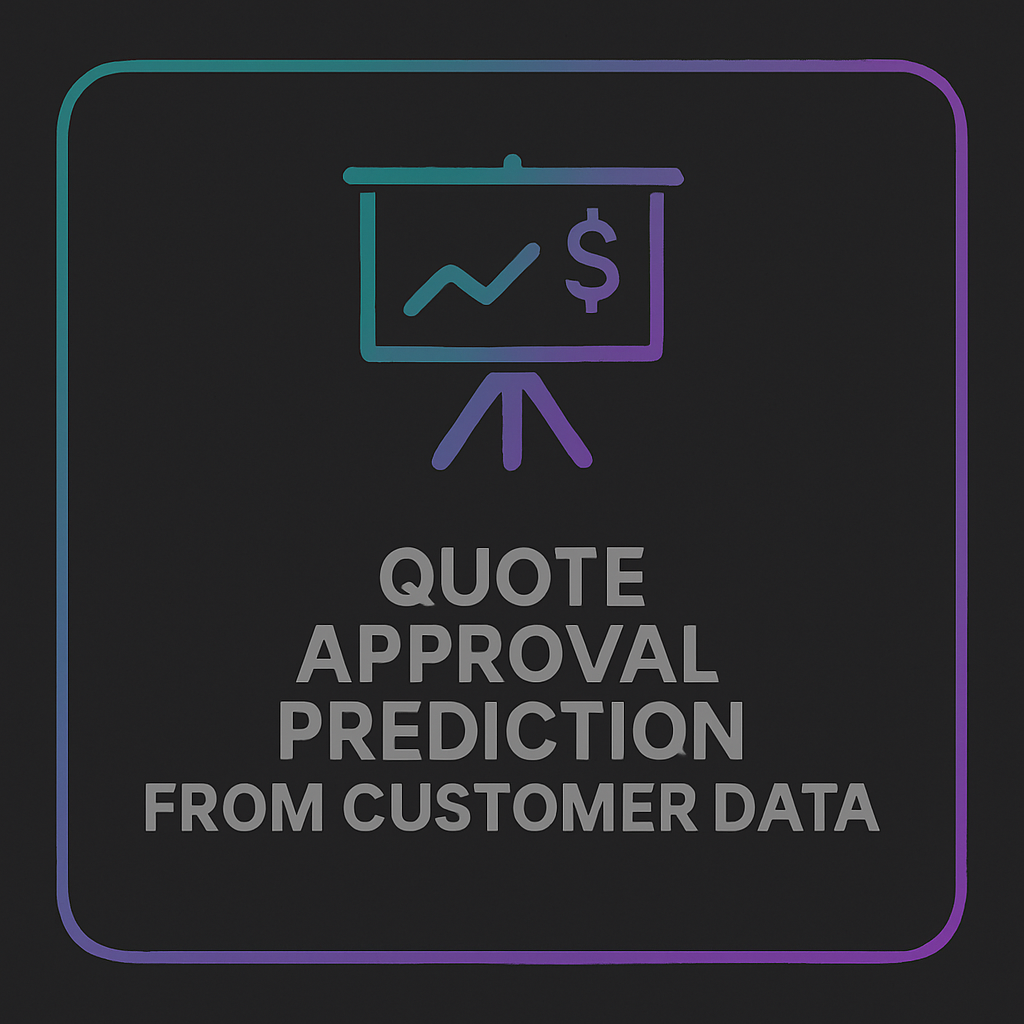 Quote Approval Prediction from Customer Data